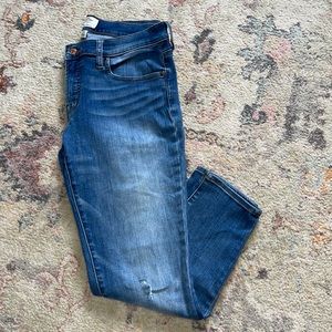 J. Crew 8” Toothpick Jeans